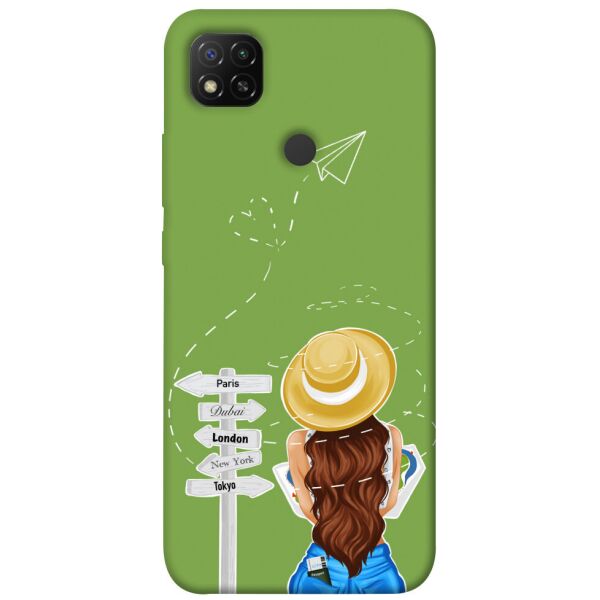 

Чехол itsPrint Travel girl для Xiaomi Redmi 9C