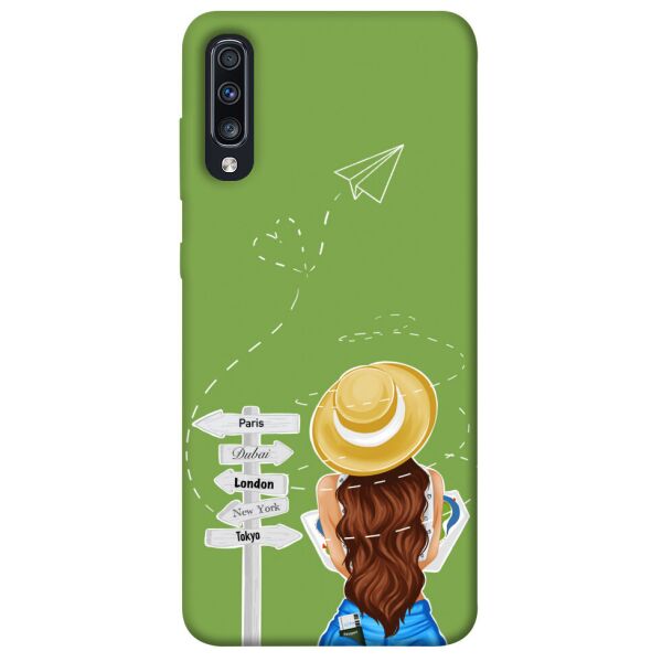 

Чехол itsPrint Travel girl для Samsung Galaxy A70 (A705F)