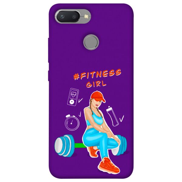 

Чехол itsPrint Fitness girl для Xiaomi Redmi 6