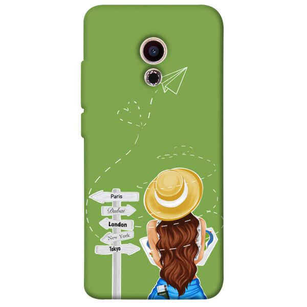 

Чехол itsPrint Travel girl для Meizu Pro 6