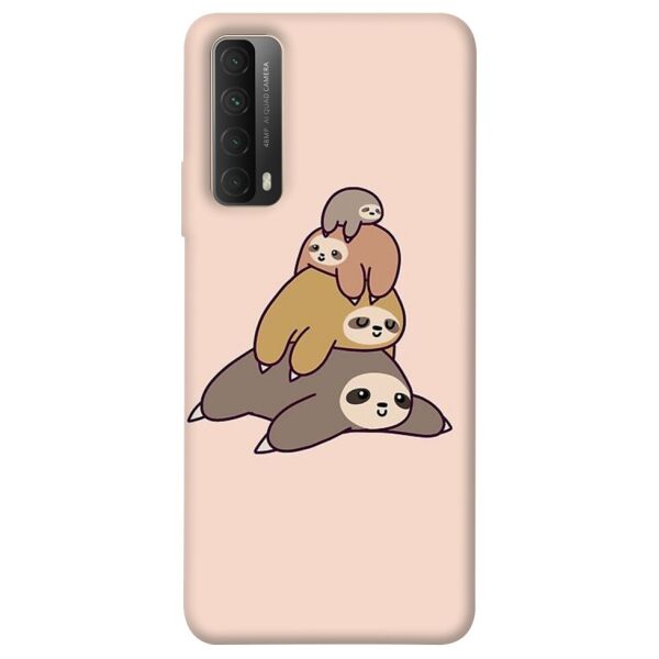 

Чехол itsPrint Ленивцы для Huawei P Smart (2021)