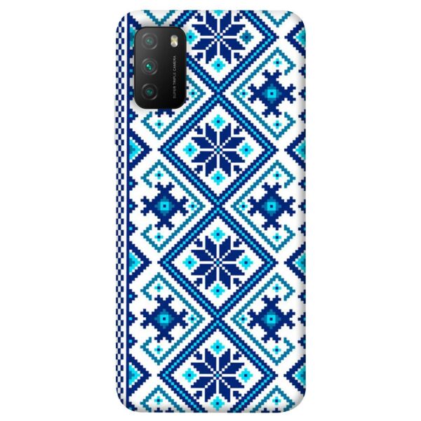 

Чехол itsPrint Синя вишиванка для Xiaomi Poco M3