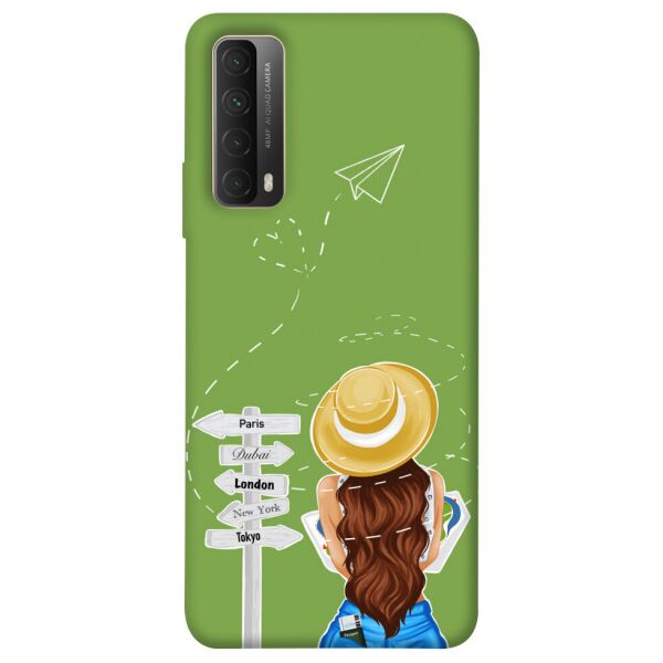 

Чехол itsPrint Travel girl для Huawei P Smart (2021)