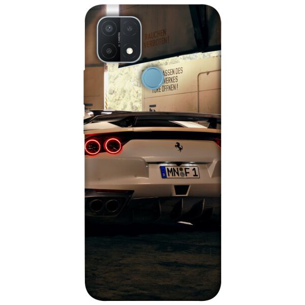 

Чехол itsPrint White Ferrari для Oppo A15s / A15