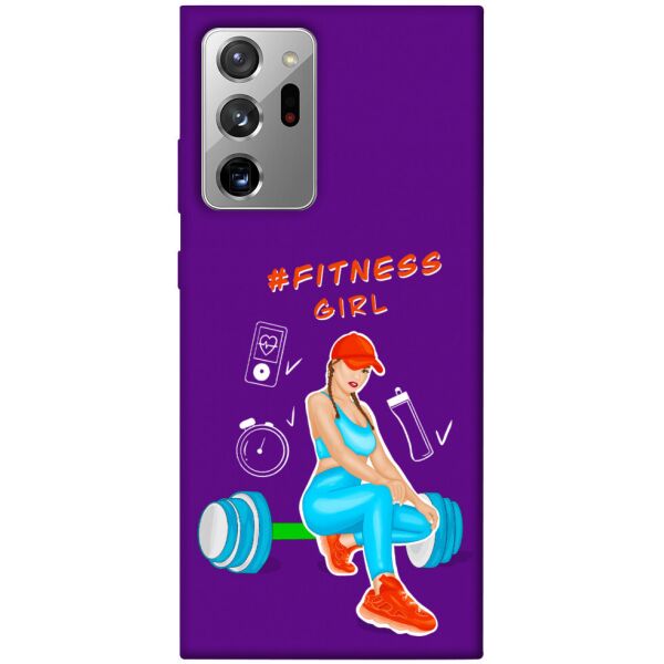 

Чехол itsPrint Fitness girl для Samsung Galaxy Note 20 Ultra