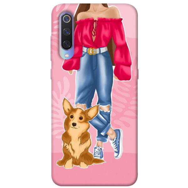 

Чехол itsPrint Girl and corgi для Xiaomi Mi 9