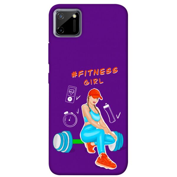 

Чехол itsPrint Fitness girl для Realme C11
