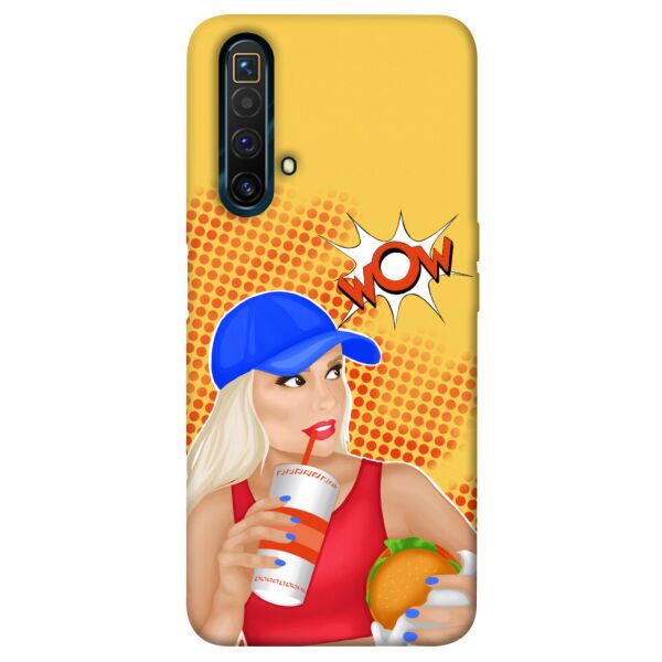 

Чехол itsPrint Wow burger для Realme X3 SuperZoom