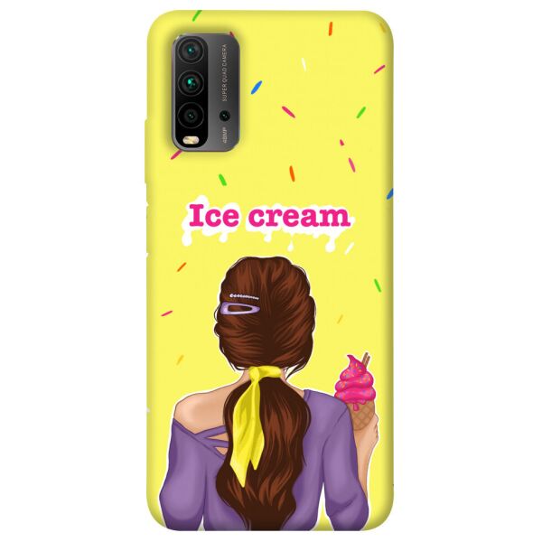 

Чехол itsPrint Ice cream girl для Xiaomi Redmi Note 9 4G / Redmi 9 Power / Redmi 9T