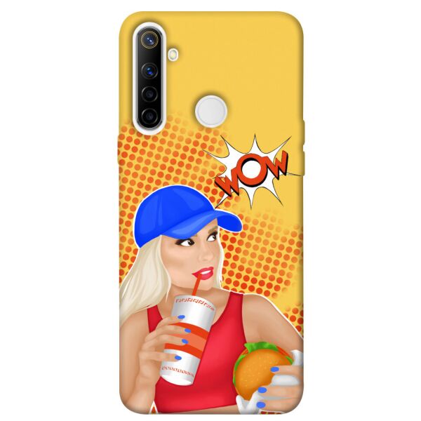 

Чехол itsPrint Wow burger для Realme 6i