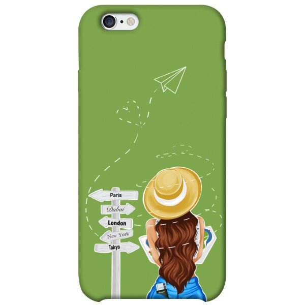 

Чехол itsPrint Travel girl для Apple iPhone 6/6s (4.7")