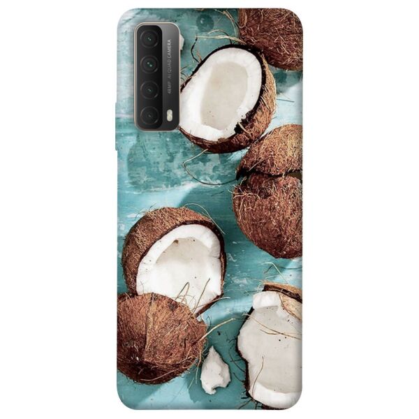 

Чехол itsPrint Summer coconut для Huawei P Smart (2021)