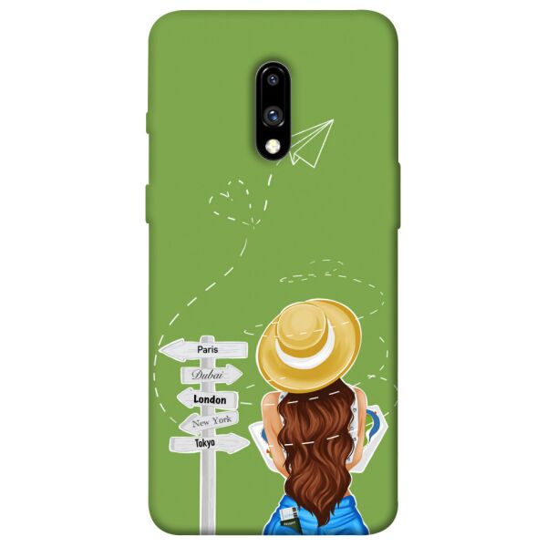 

Чехол itsPrint Travel girl для OnePlus 7 Pro