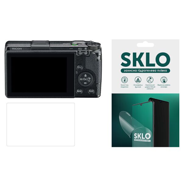 

Защитная гидрогелевая пленка SKLO (экран) для RICOH Gr III Прозрачный