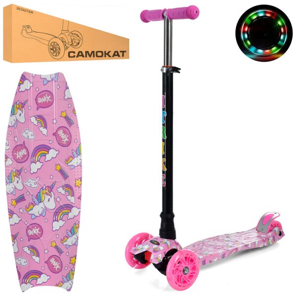 

Самокат JR 3-055-3-WP29 MAXI розовый iTrike