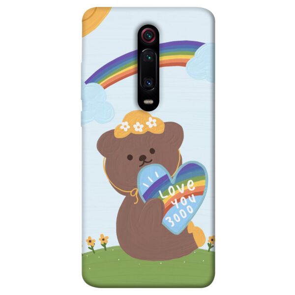 

Чехол itsPrint Мишка с сердцем для Xiaomi Mi 9T Pro