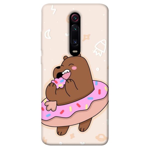 

Чехол itsPrint Мишка в пончике для Xiaomi Redmi K20 / K20 Pro / Mi9T / Mi9T Pro