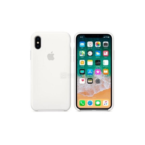 

Чехол Silicone Case (AA) для Apple iPhone X (5.8") / XS (5.8") Белый / White
