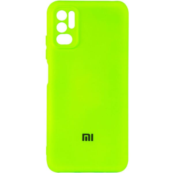 

Чехол Silicone Cover My Color Full Camera (A) для Xiaomi Redmi Note 10 5G / Poco M3 Pro Салатовый / Neon green