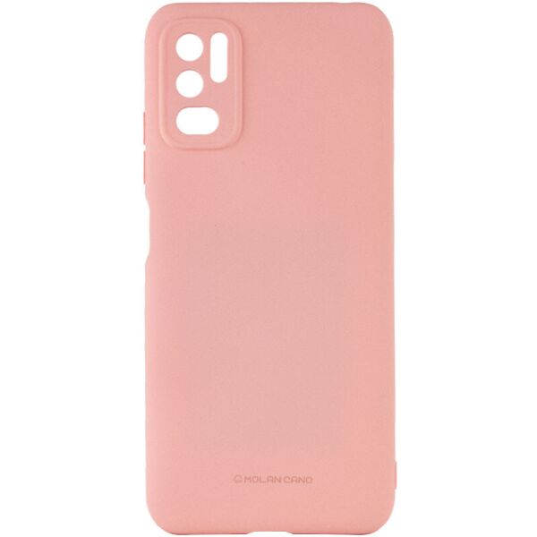 

TPU чехол Molan Cano Smooth для Xiaomi Redmi Note 10 5G / Poco M3 Pro Розовый