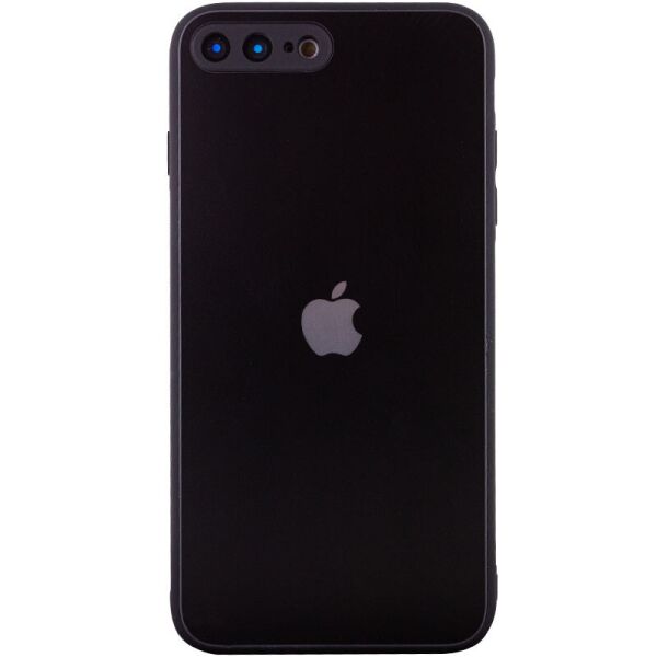 

TPU+Glass чехол Matte Candy Full camera для Apple iPhone 7 plus / 8 plus (5.5") Черный