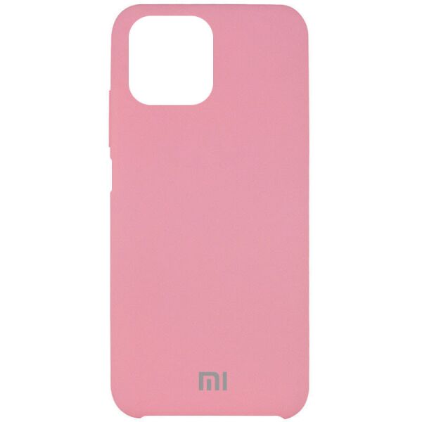 

Чехол Silicone Cover Full Protective (AAA) для Xiaomi Mi 11 Lite Розовый / Light pink