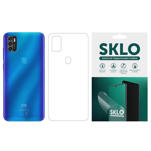 

Защитная гидрогелевая пленка SKLO (тыл) для ZTE Axon Mini Прозрачный