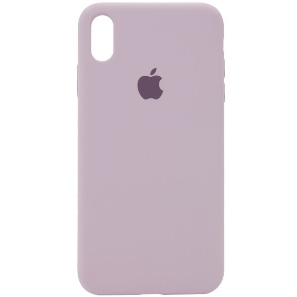 

Чехол Silicone Case Full Protective (AA) для Apple iPhone XR (6.1") Серый / Lavender