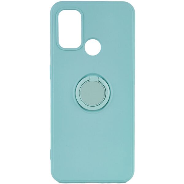 

Чехол TPU Candy Ring для Oppo A53 Бирюзовый / Ice Blue