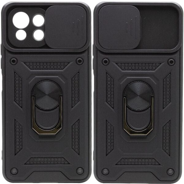 

Ударопрочный чехол Camshield Serge Ring for Magnet для Xiaomi Mi 11 Lite Черный
