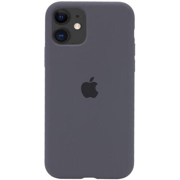 

Чехол Silicone Case Full Protective (AA) для Apple iPhone 11 (6.1") Серый / Dark Grey