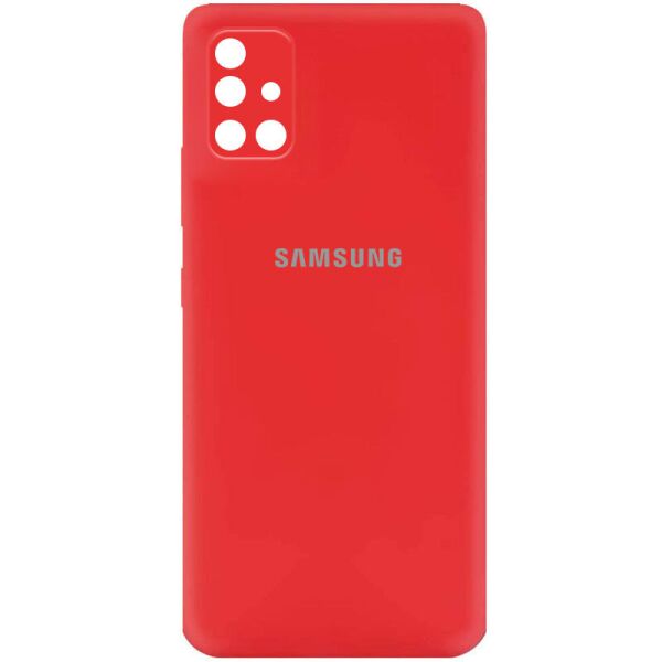 

Чехол Silicone Cover My Color Full Camera (A) для Samsung Galaxy A51 Красный / Red