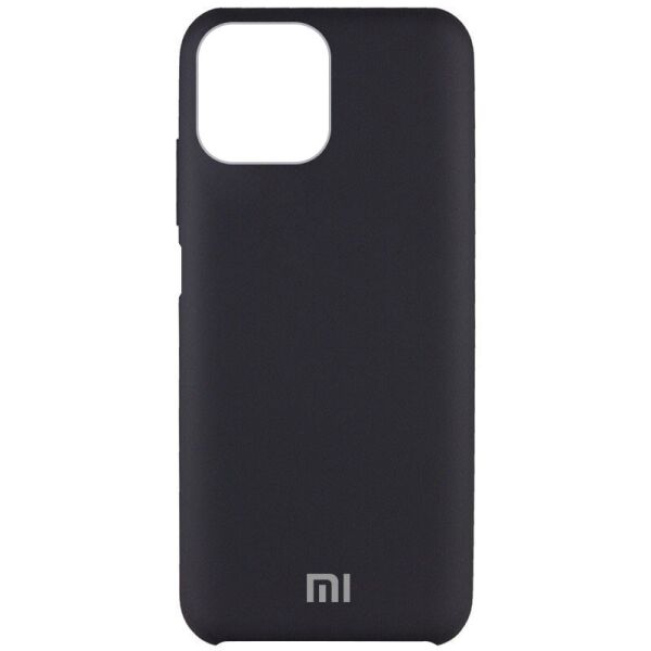 

Чехол Silicone Cover Full Protective (AAA) для Xiaomi Mi 11 Lite Черный / Black