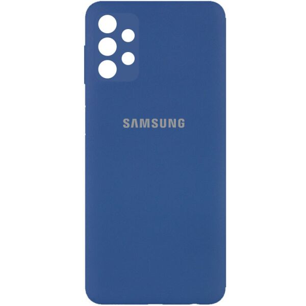 

Чехол Silicone Cover Full Camera (AA) для Samsung Galaxy A32 4G Синий / Navy Blue