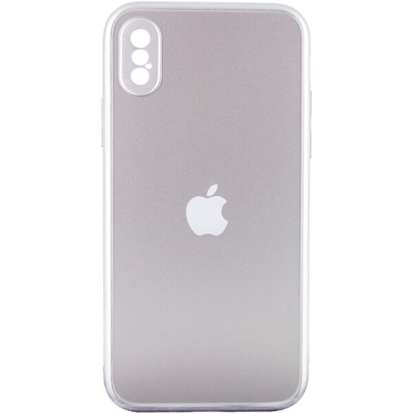 

TPU+Glass чехол Matte Candy Full camera для Apple iPhone XS Max (6.5") Белый