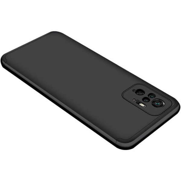 

Пластиковая накладка GKK LikGus 360 градусов (opp) для Xiaomi Redmi Note 10 Pro / 10 Pro Max Черный