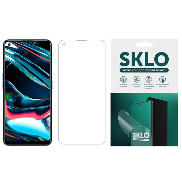 

Защитная гидрогелевая пленка SKLO (экран) для Realme 7 Pro Прозрачный
