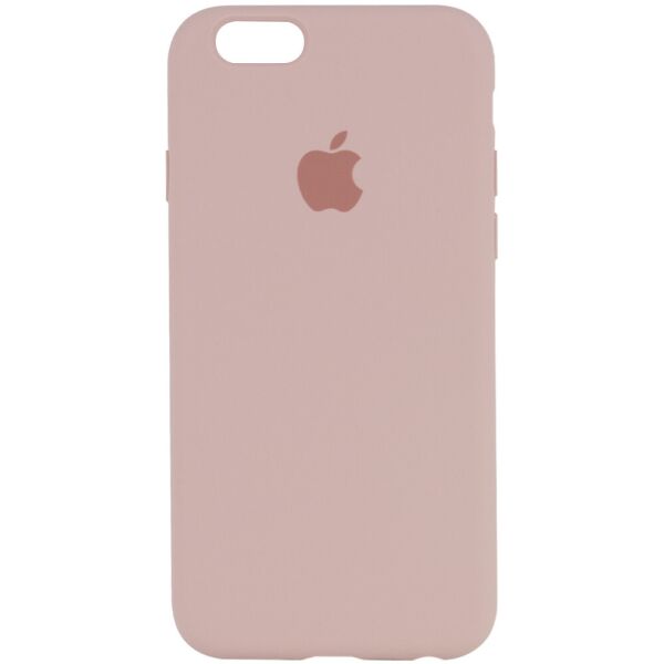 

Чехол Silicone Case Full Protective (AA) для Apple iPhone 6/6s (4.7") Розовый / Pink Sand