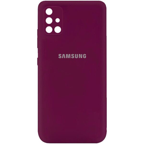 

Чехол Silicone Cover My Color Full Camera (A) для Samsung Galaxy A51 Бордовый / Marsala