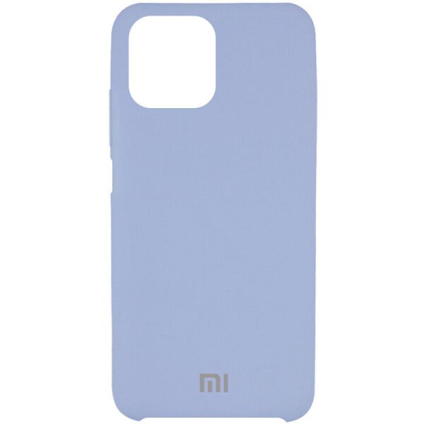 

Чехол Silicone Cover Full Protective (AAA) для Xiaomi Mi 11 Lite Голубой / Lilac Blue