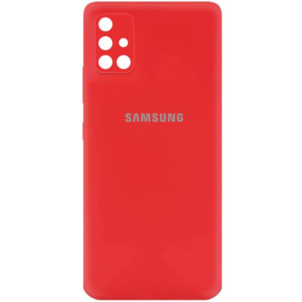

Чехол Silicone Cover My Color Full Camera (A) для Samsung Galaxy A71 Красный / Red