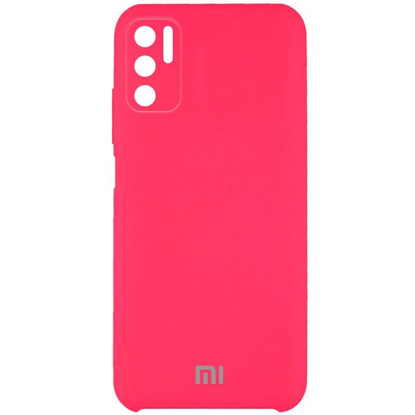

Чехол Silicone Cover Full Camera (AAA) для Xiaomi Redmi Note 10 5G / Poco M3 Pro Розовый / Shiny pink