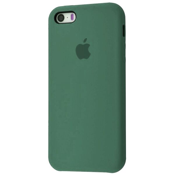 

Чехол Silicone Case (AA) для Apple iPhone 5/5S/SE Зеленый / Pine green