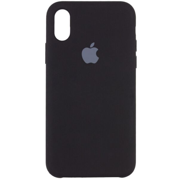 

Чехол Silicone Case (AA) для Apple iPhone XS Max (6.5") Черный / Black