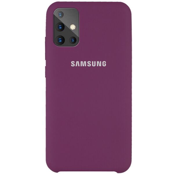 

Чехол Silicone Cover (AAA) для Samsung Galaxy A51 Фиолетовый / Grape