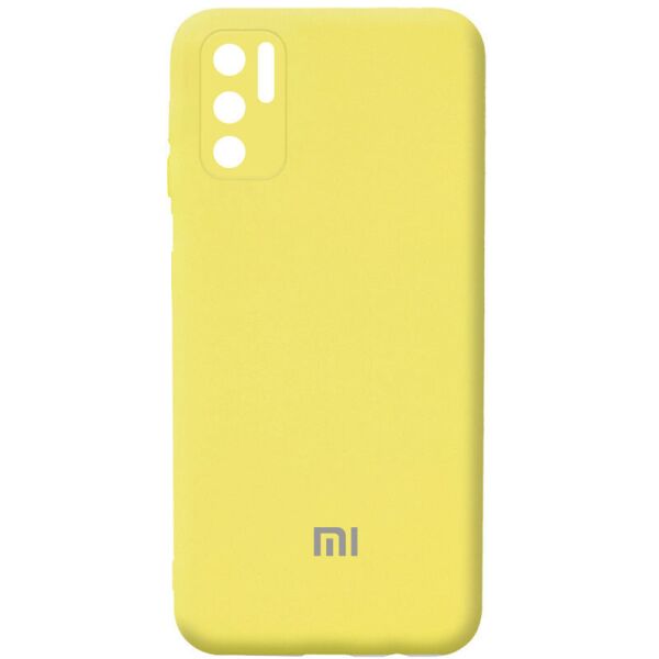 

Чехол Silicone Cover Full Camera (AA) для Xiaomi Redmi Note 10 5G / Poco M3 Pro Желтый / Yellow