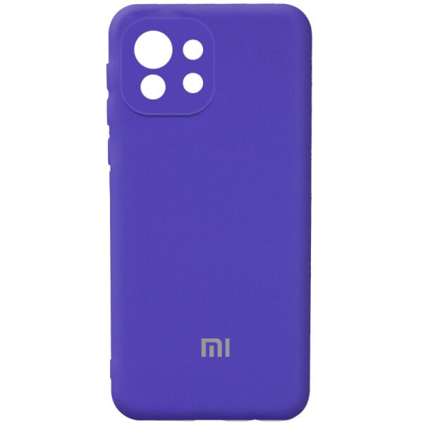 

Чехол Silicone Cover Full Camera (AA) для Xiaomi Mi 11 Lite Фиолетовый / Purple