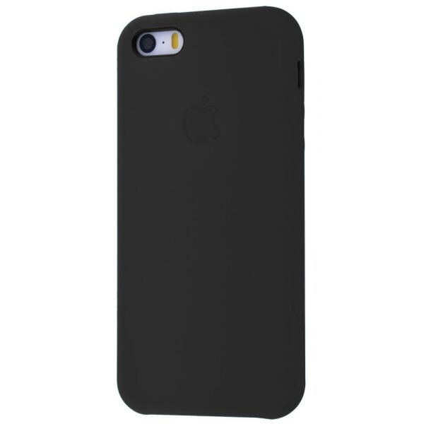 

Чехол Silicone Case (AA) для Apple iPhone 5/5S/SE Черный / Black