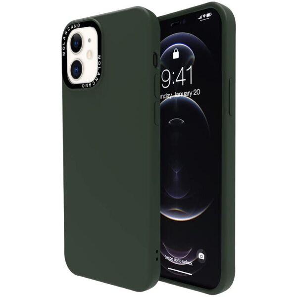 

TPU чехол Molan Cano MIXXI для Apple iPhone 12 mini (5.4") Зеленый