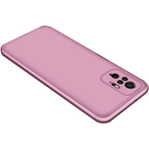 

Пластиковая накладка GKK LikGus 360 градусов (opp) для Xiaomi Redmi Note 10 Pro / 10 Pro Max Розовый / Rose Gold